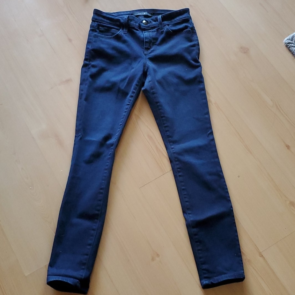 Dark wash slim jeans